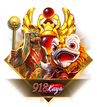 918kaya Png Logo Transparent Background 24 918kaya logo with Blaze of Ra and Lion Dance game icon