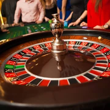 picture showing roulette table