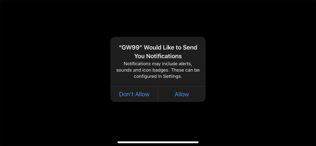 Download & Install Greatwall99/GW88/GW99(IOS / APK / PC) 2026 53 great wall 99 ios permission screen