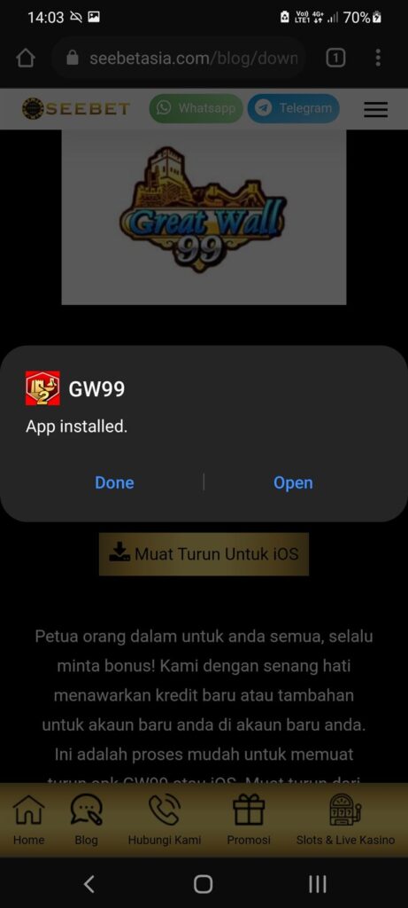 Download & Install Greatwall99/GW88/GW99(IOS / APK / PC) 2026 36 gw99 apk install 1 461x1024 1