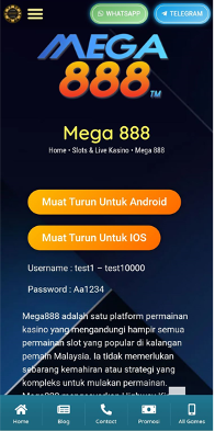 Cara Download Mega888 (IOS / APK) 2026 120 Mega888 iOS Download Step 3