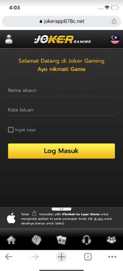 Joker123 download step2