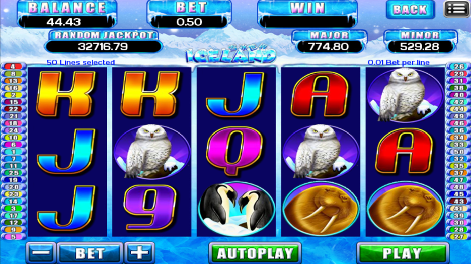 Permainan Iceland untuk paparan PC