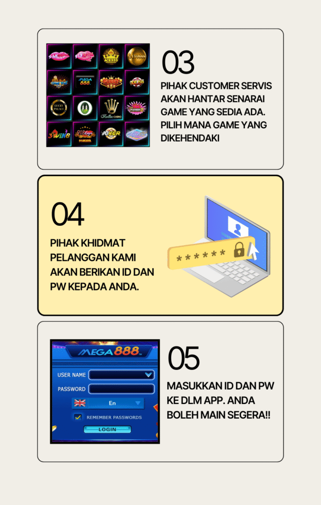 Cara Download Mega888 (IOS / APK) 2026 77 How to Register and Login Mega888